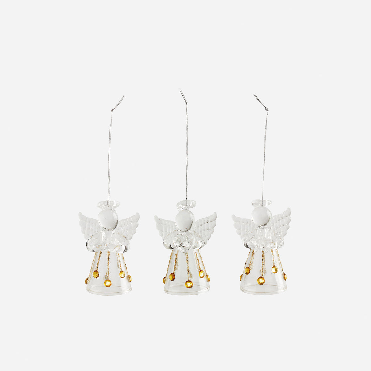 COFFRET DE 3 MINI ANGES À SUSPENDRE - Pack 13,3 x 7 x 3,3 cm