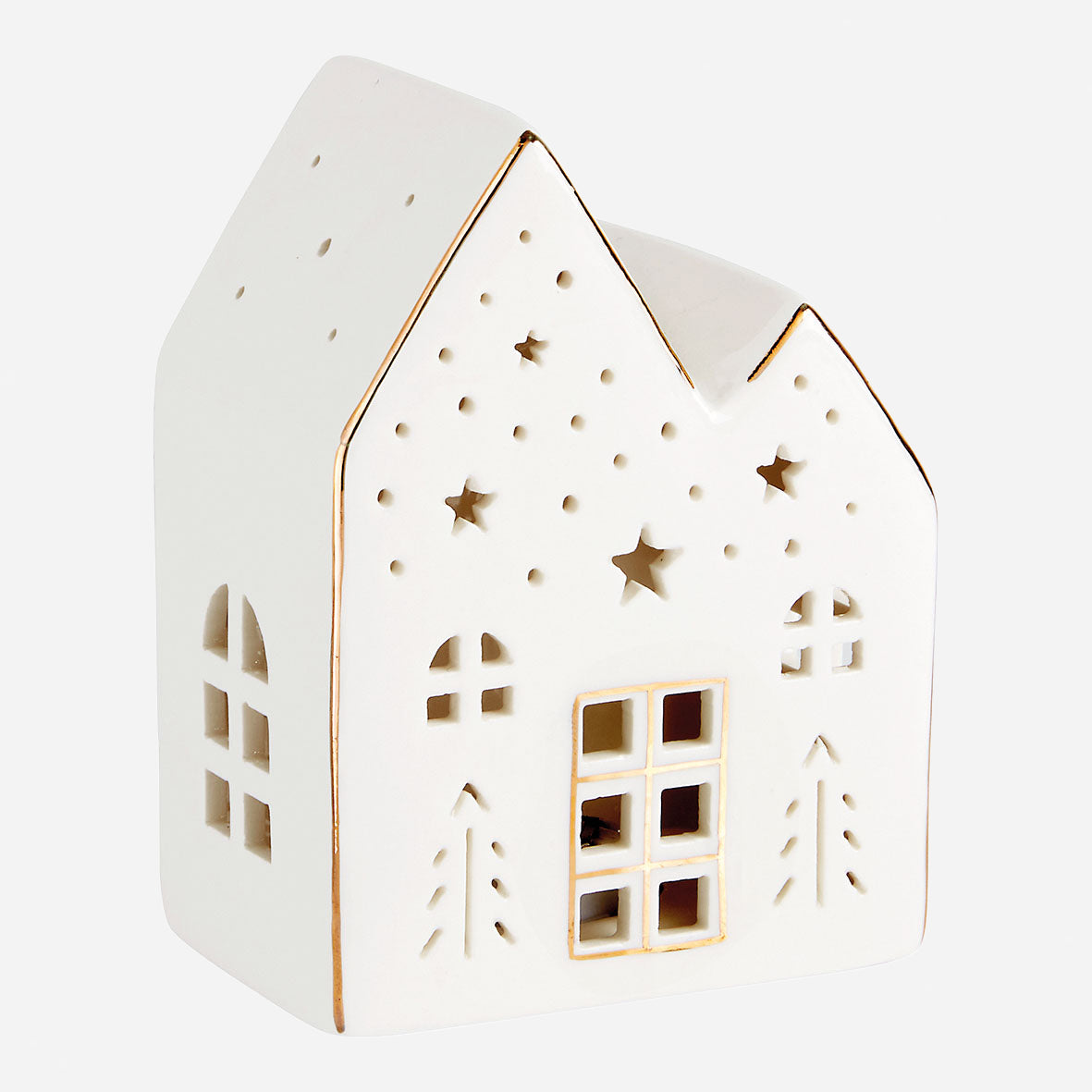 MAISON DÉCORATIVE DE 3/4 - PM : 8,6 x 11,5 x 5,8 cm