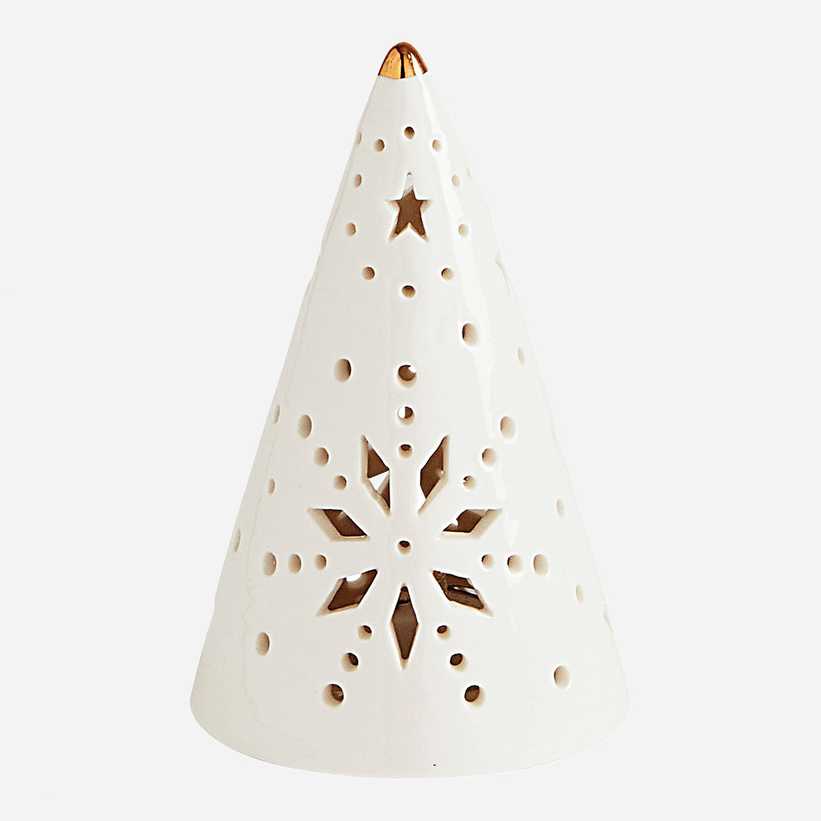 SAPIN CÔNE DÉCORATIF - PM : 7 x 11.4 cm