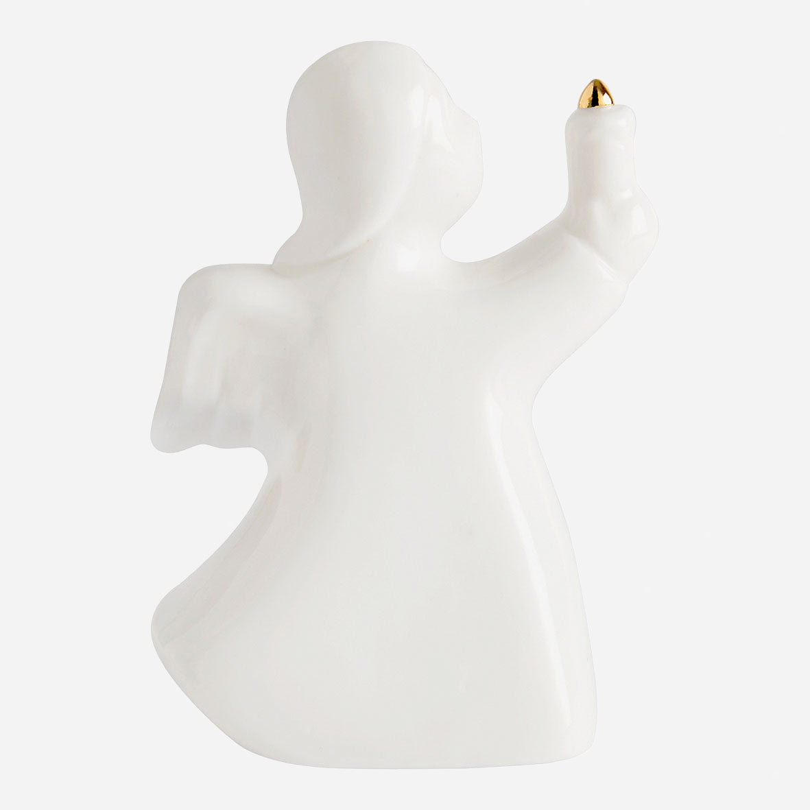 ANGE DÉCORATIF AVEC BOUGIE DE DOS - PM : 6,7 x 9,1 x 4,2 cm